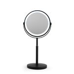 BELDRAY 7'' TELESCOPIC Black LED Mirror